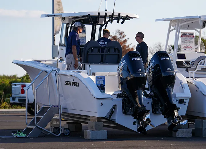 Boat sales at Kehl's