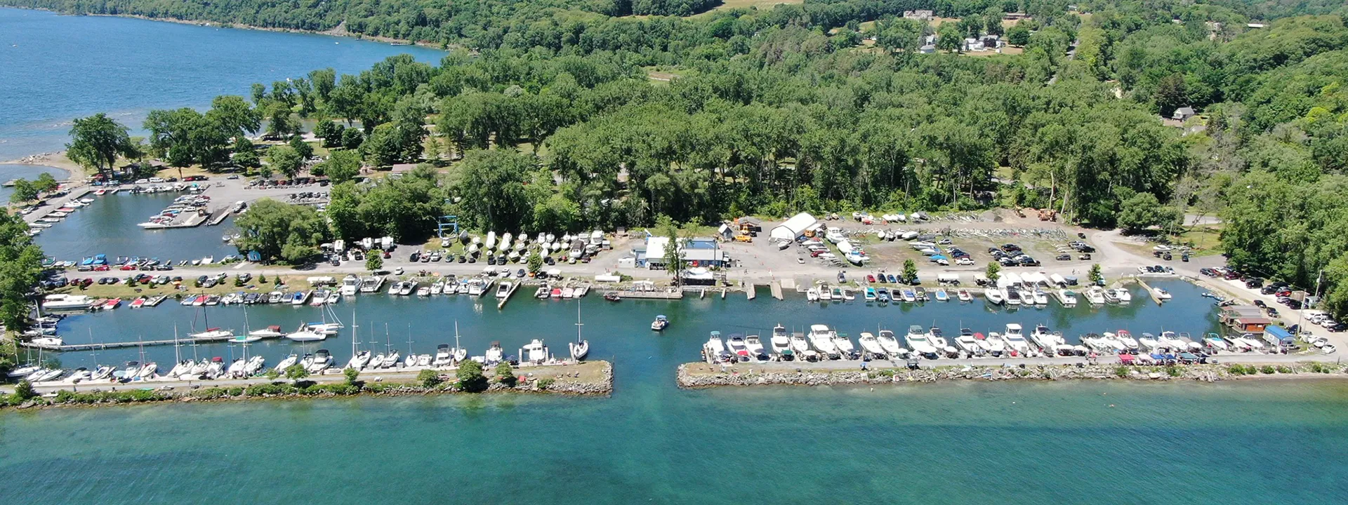 Kelley Marine Center on Cayuga Lake