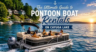 The Ultimate Guide to Pontoon Boat Rentals on Cayuga Lake - Lansing Harbor Blog
