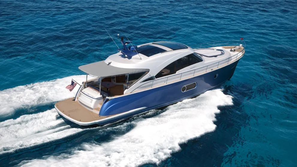 WORLD PREMIERE: Belize 55 Sedan and Daybridge