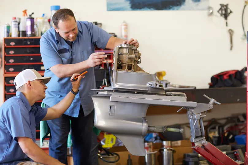The Volvo Penta maintenance schedule