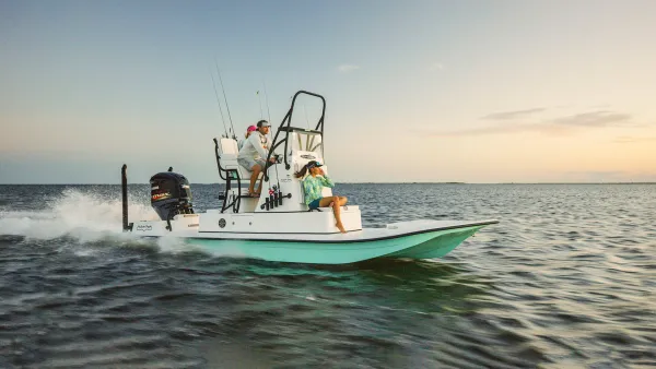 Ready-to-launch boat after spring commissioning service at South Austin Marine