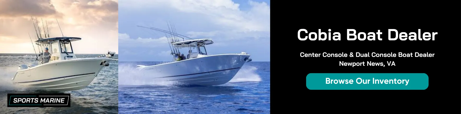 Cobia boats at Sports Marine
