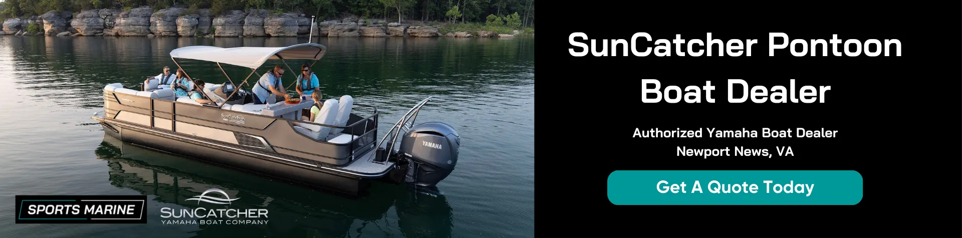 Suncatcher boats at Sports Marine