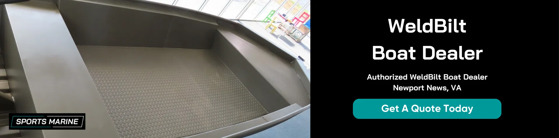 Weldbilt boats at Sports Marine