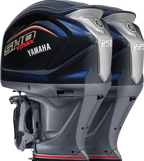 Yamaha V MAX SHO high performance outboard engines 90 to 250 hp