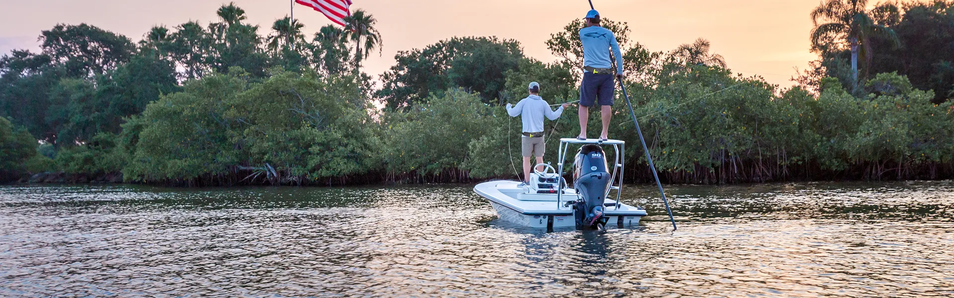 Seasonal boat service banner at Sports Marine in Hampton Roads and Tidewater