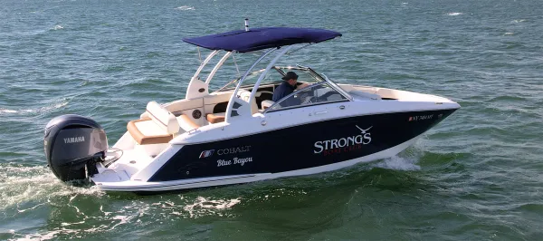 Cobalt 23 SC sport boat in Strong's Marine Long Island boat club fleet