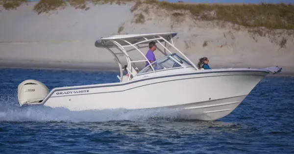 Grady White 235 fishing and cruising boat available in Strong's Marine boat club