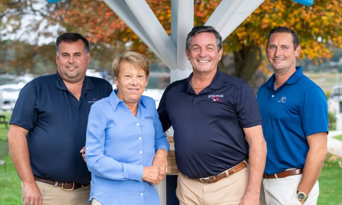 Four generations of the Strong family