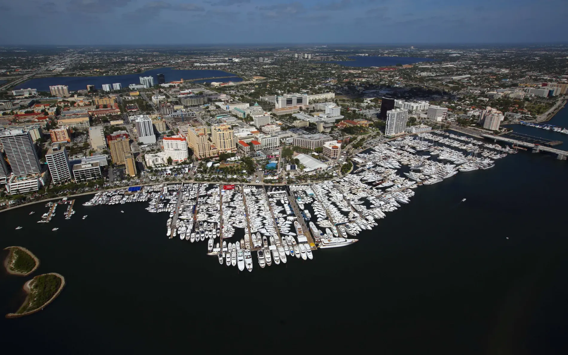 Fairline Yachts Palm Beach Florida Banner