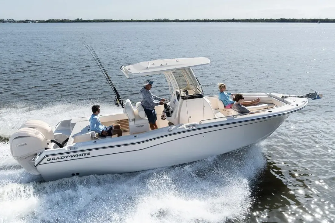 Grady White boat showcasing quality craftsmanship and innovative design