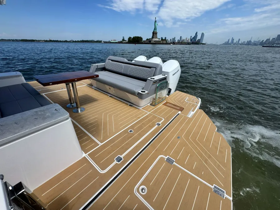 Boat ready to deliver