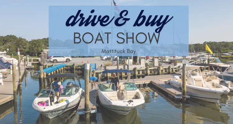 Drive & Buy Boat Show location map for Mattituck