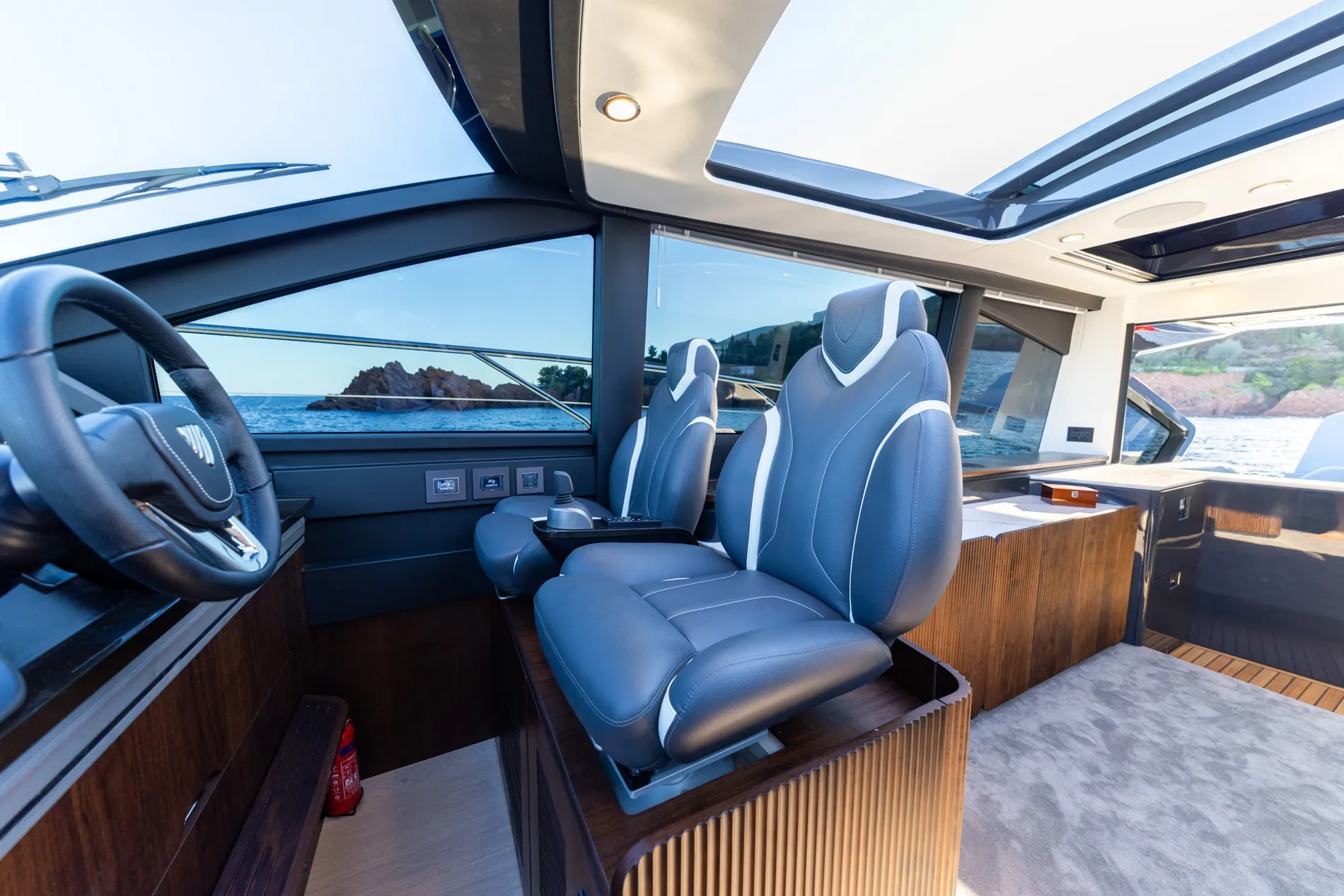 Fairline 58 GTO at Fort Lauderdale International Boat Show