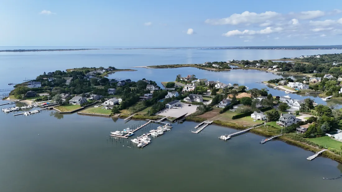 Strong's Marine facility at Southampton Shinnecock Bay Marina