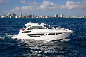 Cruisers Yachts luxury cruising yacht built for entertaining