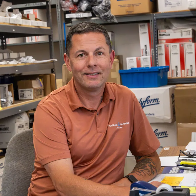 Anthony Evans - Parts Lead - Tobler Marina - Tobler Marina