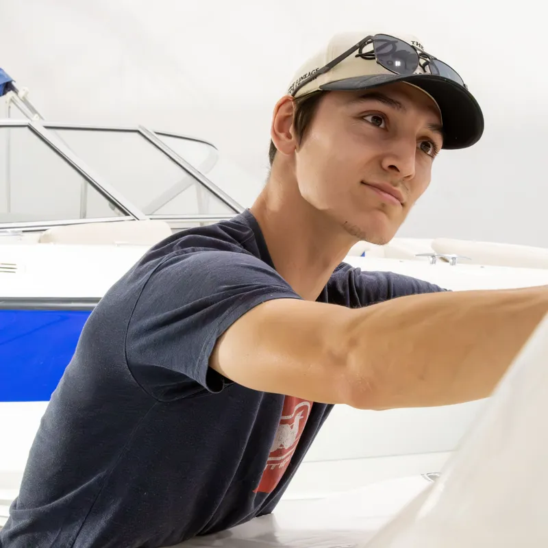 Brandon LaRoque - Fiberglass Technician - Tobler Marina - Tobler Marina