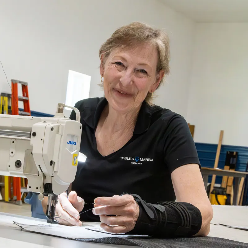 Laura Haynes - Canvas Supervisor - Tobler Marina - Tobler Marina