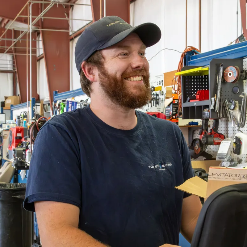 Logan Booth - Marine Technician - Tobler Marina - Tobler Marina