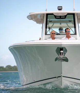 Balanced ride on a Sailfish boat