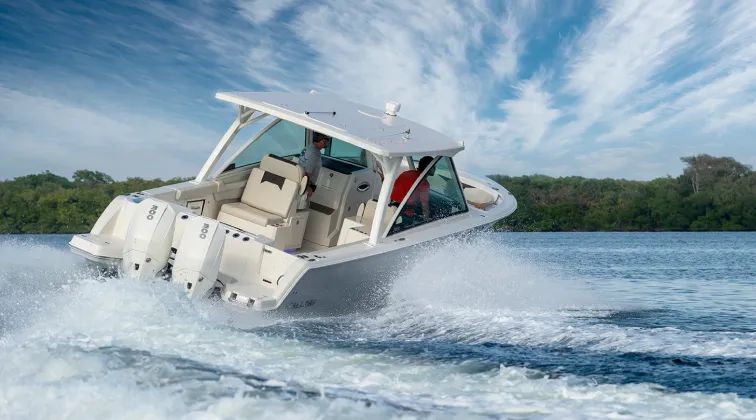 Sailfish dual console boat