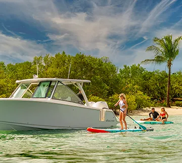 Versatility of a Sailfish dual console