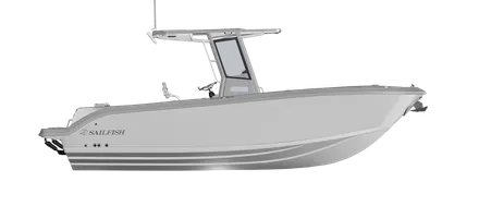 Sailfish 252 CC side view