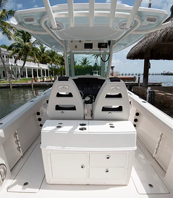 Sailfish Boats - Rear Heml View