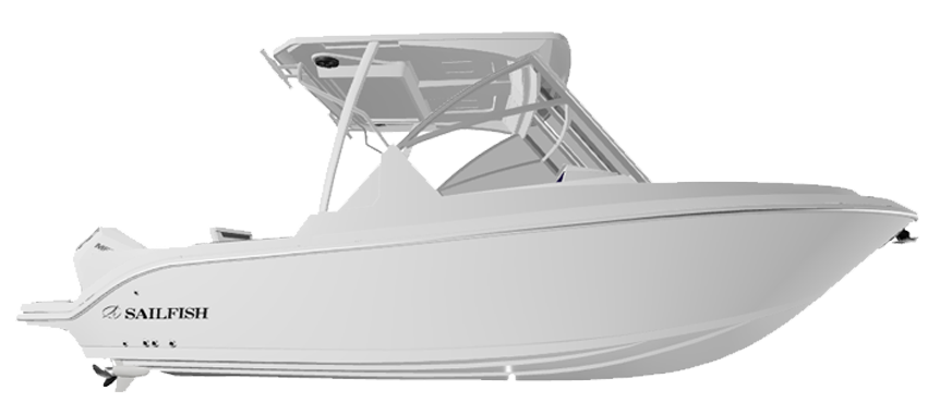 Sailfish 256 DC side view