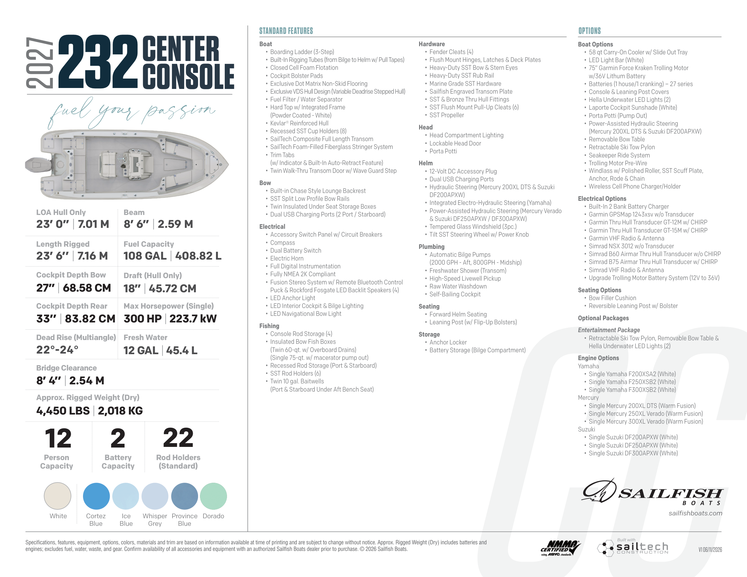 Spec Sheet