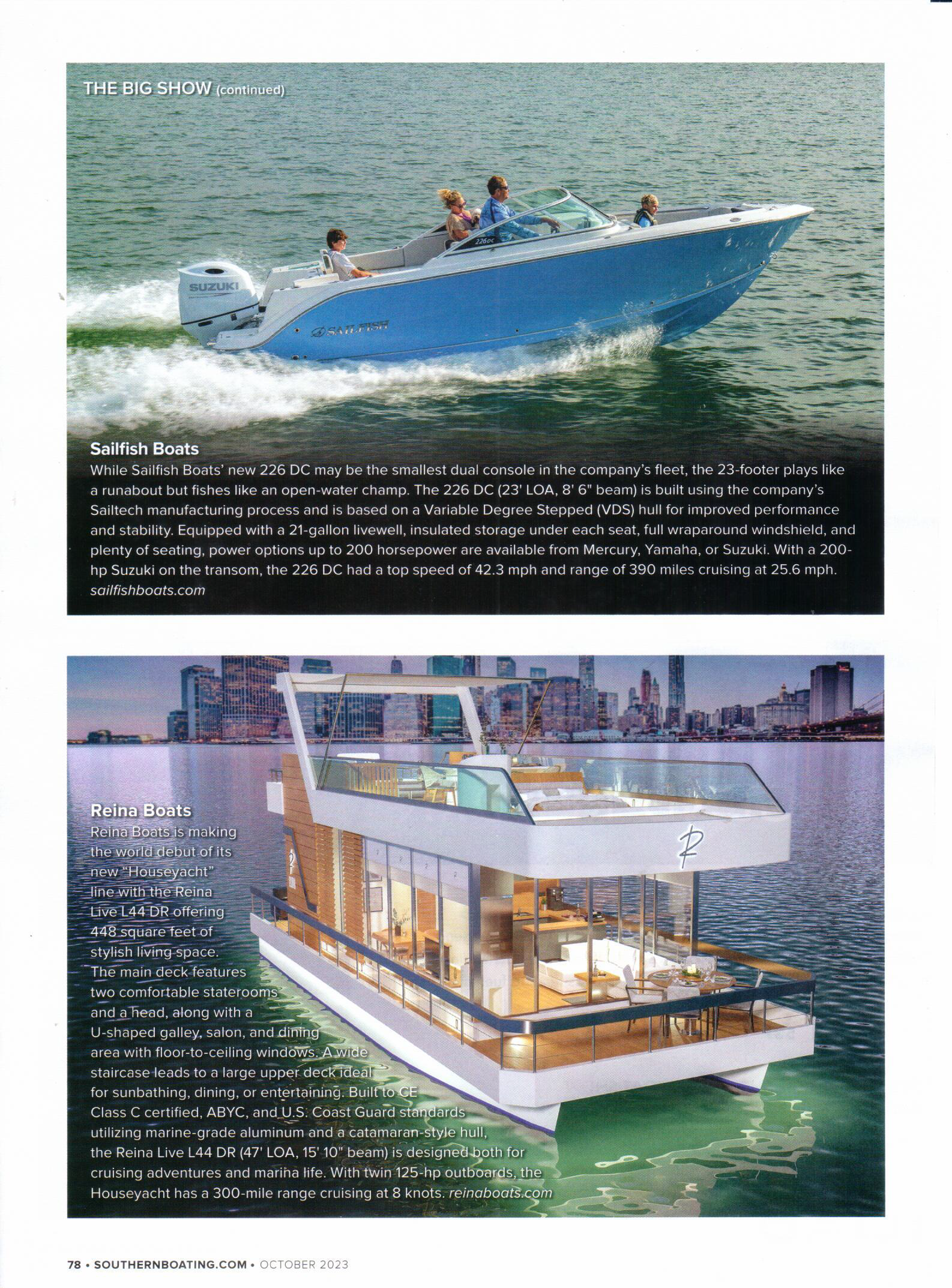 Southern Boating: October 2023