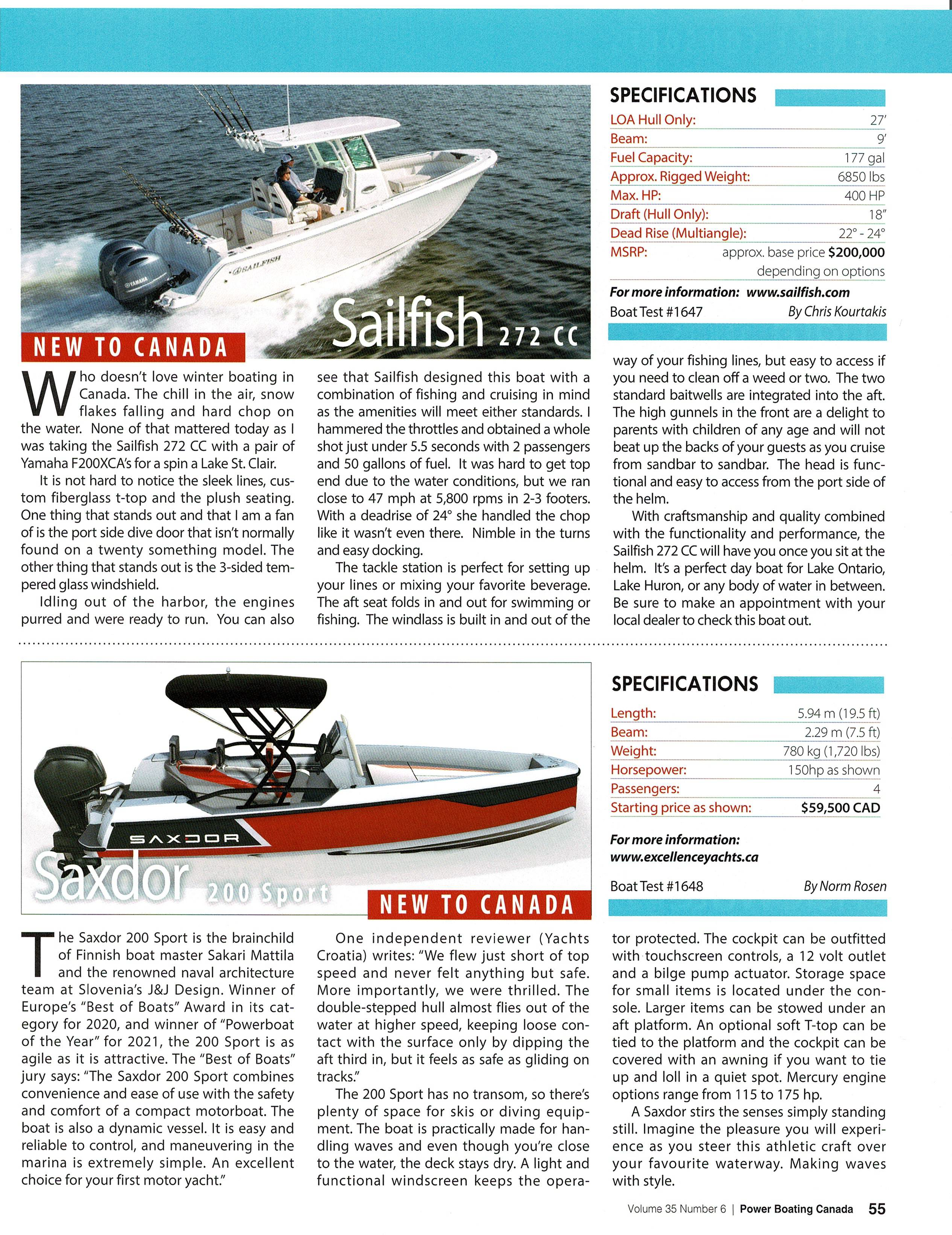 Power Boating Canada: March 2021